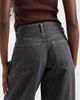 Vero Moda Vero Moda Zoe seam detail slouchy barrel leg jeans in dark gray rinse - 4