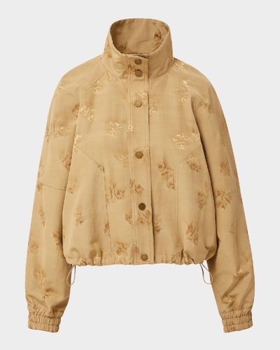 Veronica Beard Ainsworth Floral Jacquard Jacket