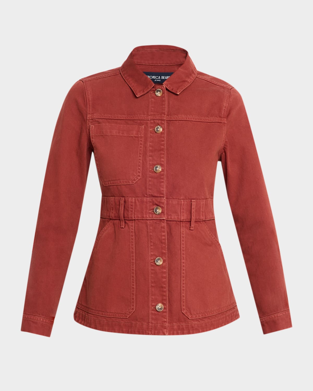 Veronica Beard Anzu Twill Utility Jacket