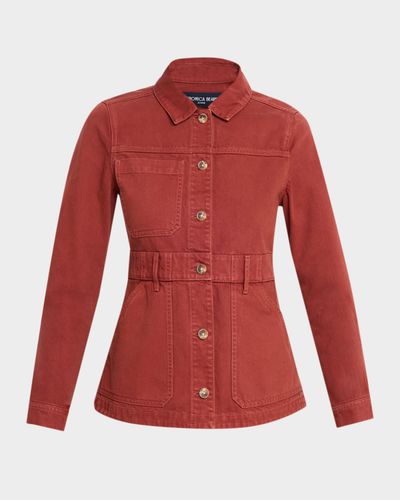 Veronica Beard Anzu Twill Utility Jacket
