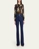 Veronica Beard Ashlynn Floral Silk Blouse - 2