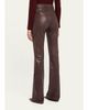 Veronica Beard Beverly Vegan Leather Flare Pants - 3