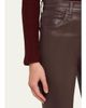 Veronica Beard Beverly Vegan Leather Flare Pants - 5