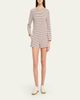 Veronica Beard Brighton Striped Knit Shorts - 2