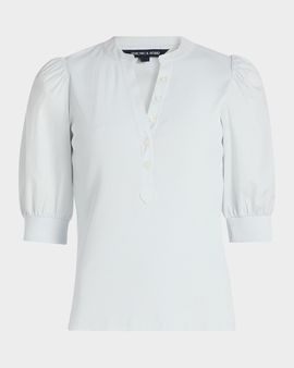 Veronica Beard Coralee Cotton Top