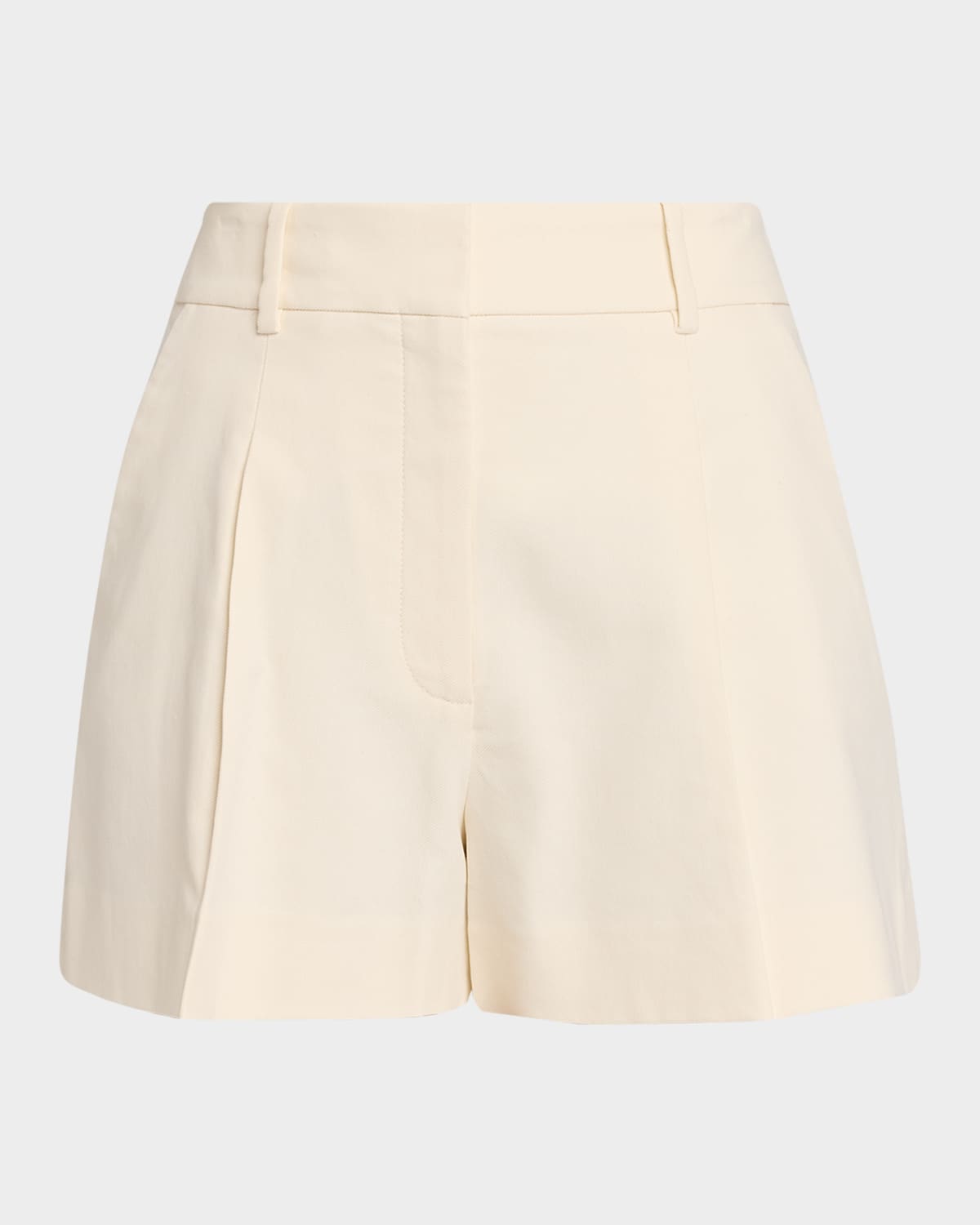 Veronica Beard Craig Pleated-Front Shorts