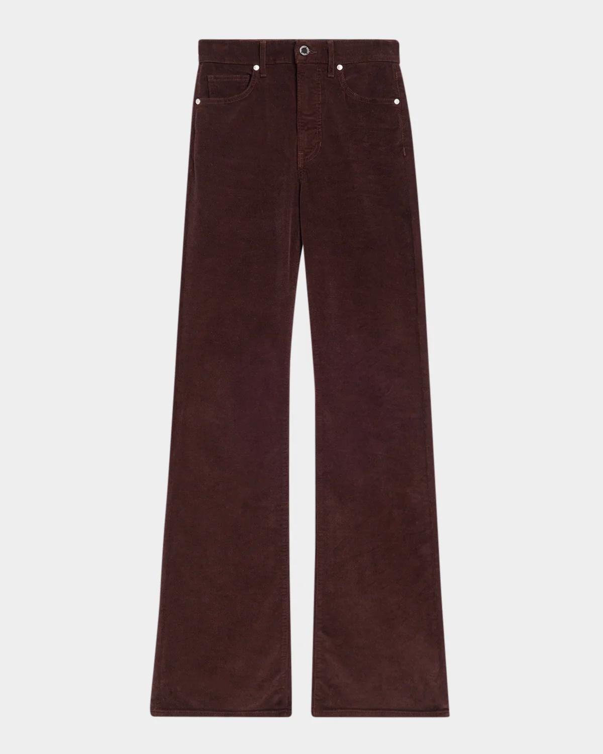 Veronica Beard Crosbie Corduroy Flare Pants