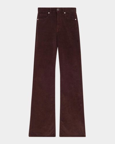 Veronica Beard Crosbie Corduroy Flare Pants