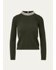 Veronica Beard Daro Embellished Wool Sweater - 1