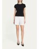 Veronica Beard Devin Stretch-Cotton T-Shirt - 2