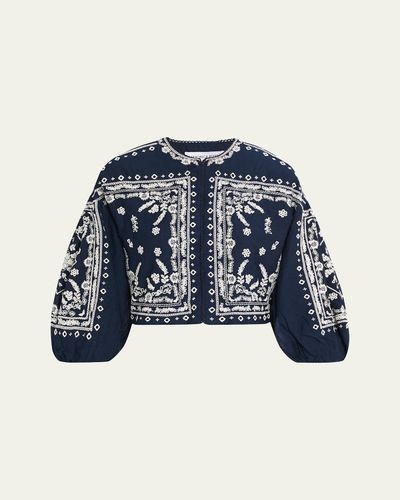 Veronica Beard Drake Embroidered Jacket