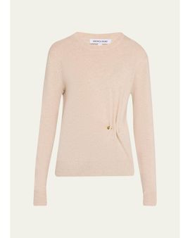 Veronica Beard Frankie Wool-Cashmere Pullover Sweater
