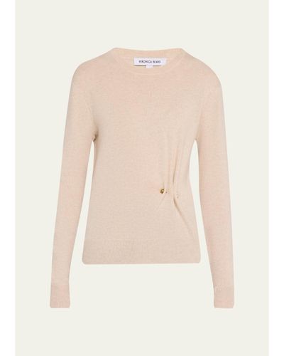 Veronica Beard Frankie Wool-Cashmere Pullover Sweater