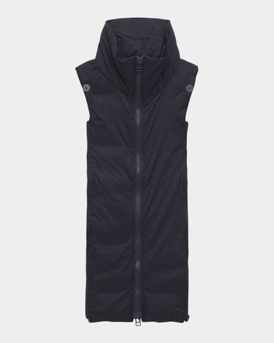 Veronica Beard Funnel-Neck Padded Dickey Vest