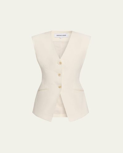 Veronica Beard Gillson Tailored Vest