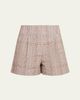 Veronica Beard Haina Pleated Shorts - 1