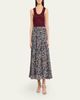 Veronica Beard Heatheralyn Paisley Skirt - 2