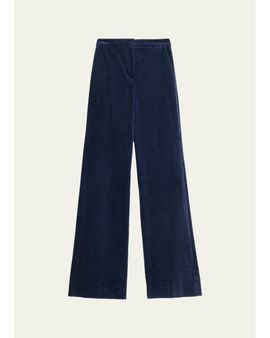 Veronica Beard Holt Corduroy Flare Pants