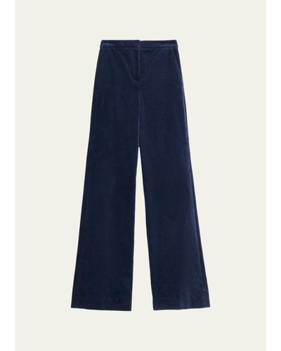 Veronica Beard Holt Corduroy Flare Pants