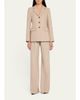 Veronica Beard Holt Stretch-Cotton Wide-Leg Pants - 2