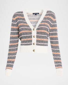Veronica Beard Ingraham Stripe Cardigan
