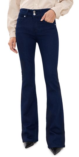 Veronica Beard Jean Veronica Beard Jean Beverly Skinny Flare Jeans Indigo Rinse
