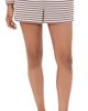 Veronica Beard Jean Veronica Beard Jean Brighton Shorts Dove/Raisin - 1
