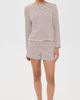 Veronica Beard Jean Veronica Beard Jean Brighton Shorts Dove/Raisin - 5