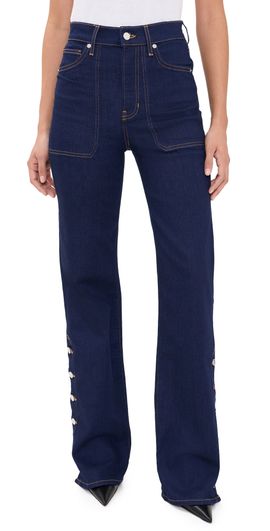 Veronica Beard Jean Veronica Beard Jean Crosbie Jeans Indigo Rinse