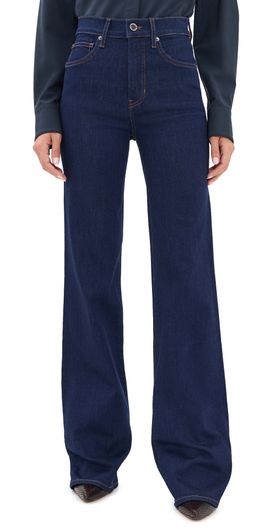 Veronica Beard Jean Veronica Beard Jean Crosbie Wide Leg Jeans Indigo Rinse