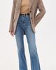 Veronica Beard Jean Veronica Beard Jean Crosbie Wide Leg Jeans Memory Lane - 5
