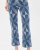 Veronica Beard Jean Veronica Beard Jean Dylan Ankle High Rise Straight Leg Jeans Prism Blue - 2