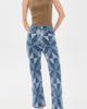 Veronica Beard Jean Veronica Beard Jean Dylan Ankle High Rise Straight Leg Jeans Prism Blue - 5