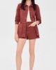 Veronica Beard Jean Veronica Beard Jean Elijah Shorts with Patch Pockets Rust - 5