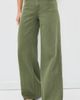 Veronica Beard Jean Veronica Beard Jean Kasey Wide Leg Jeans Stone Army - 2
