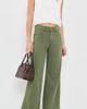 Veronica Beard Jean Veronica Beard Jean Kasey Wide Leg Jeans Stone Army - 5
