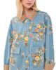 Veronica Beard Jean Veronica Beard Jean Leighton Floral Denim Jacket Garden Bouquet - 1