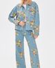 Veronica Beard Jean Veronica Beard Jean Leighton Floral Denim Jacket Garden Bouquet - 5