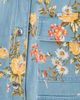 Veronica Beard Jean Veronica Beard Jean Leighton Floral Denim Jacket Garden Bouquet - 6