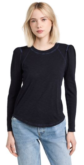 Veronica Beard Jean Veronica Beard Jean Mason Baseball Tee Navy