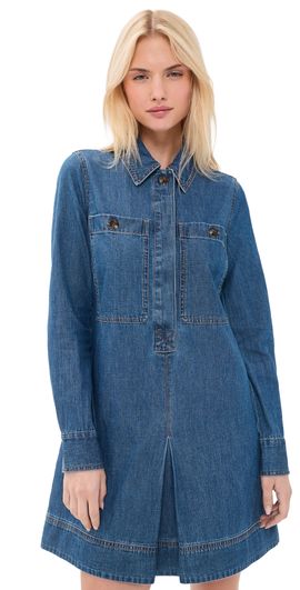 Veronica Beard Jean Veronica Beard Jean Pryce Mini Dress Bandit Light