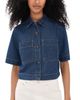 Veronica Beard Jean Veronica Beard Jean Spruce Button Down Shirt Starry Night - 1