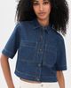 Veronica Beard Jean Veronica Beard Jean Spruce Button Down Shirt Starry Night - 2