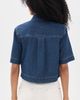 Veronica Beard Jean Veronica Beard Jean Spruce Button Down Shirt Starry Night - 3