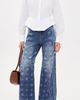 Veronica Beard Jean Veronica Beard Jean Taylor Jeans Indigo Bandana - 5