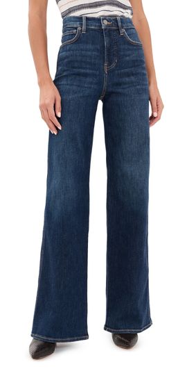 Veronica Beard Jean Veronica Beard Jean Taylor Wide Leg Jeans Sweet Dream