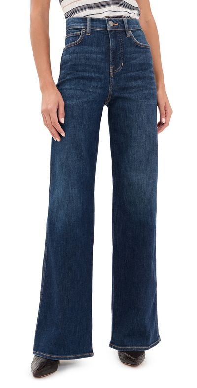 Veronica Beard Jean Veronica Beard Jean Taylor Wide Leg Jeans Sweet Dream