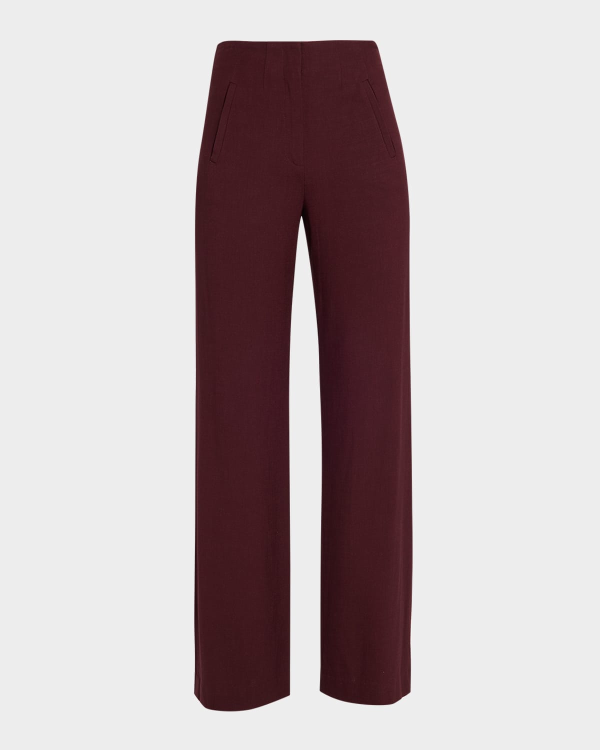 Veronica Beard Jude Straight-Leg Pants