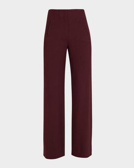 Veronica Beard Jude Straight-Leg Pants