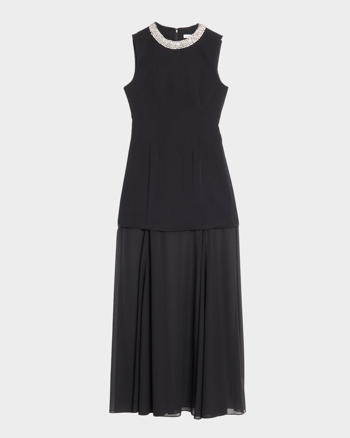 Veronica Beard Luminara Embellished Maxi Dress
